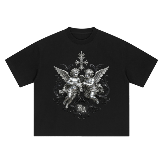 Black Boxy Oversized T-Shirt