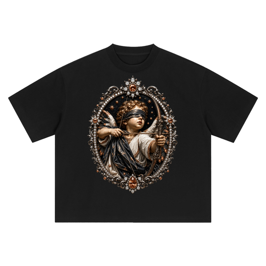 Black Boxy Oversized T-Shirt